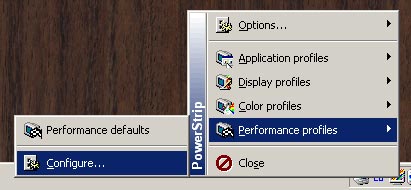 powerstrip Utility che permette di utilizzare tutte le risoluzioni supportate da scheda video e monitor, anche se non previste dal sistema operativo windows