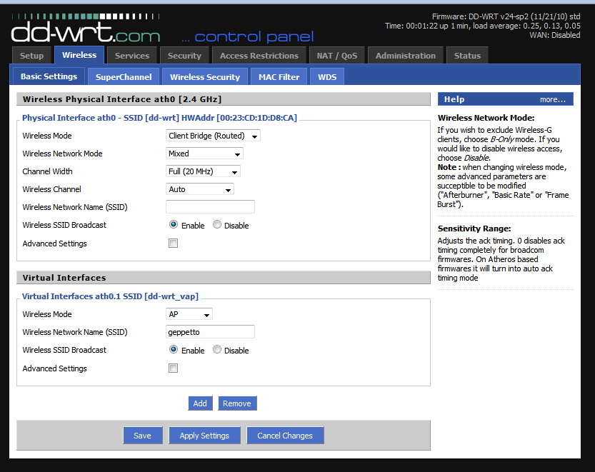 dd wrt tl wr741nd